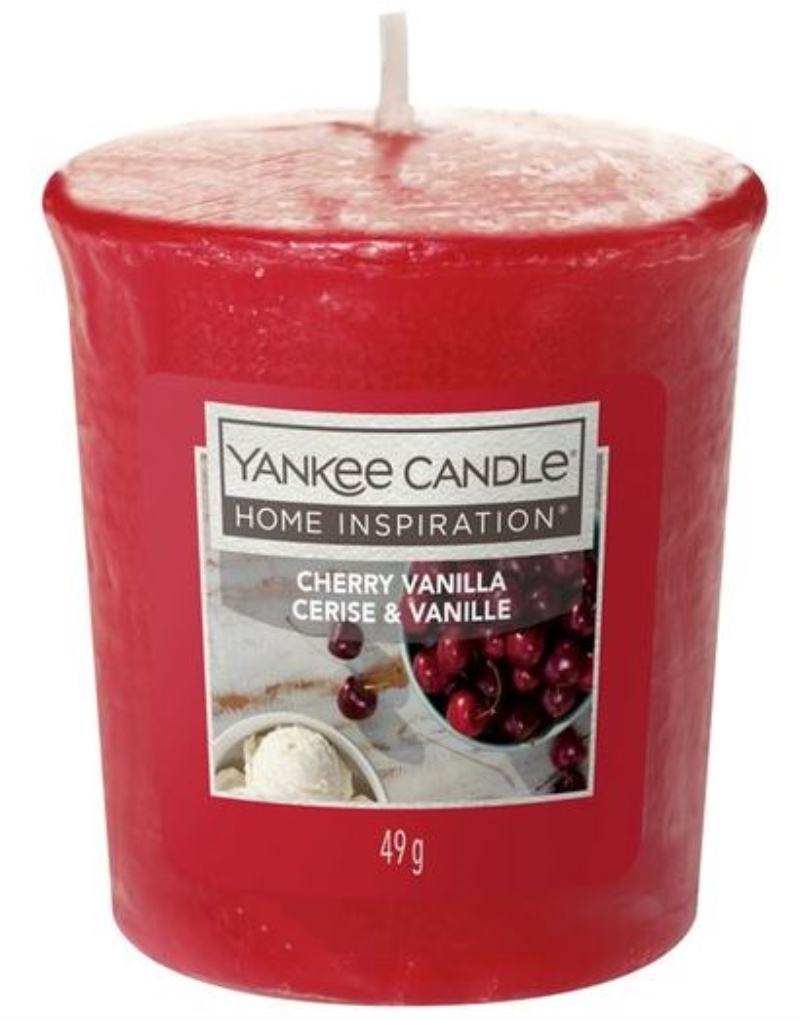 YANKEE CANDLE Yankee Candle Home Inspiration fragranza Cherry Vanilla (ciliegia e vaniglia) sample